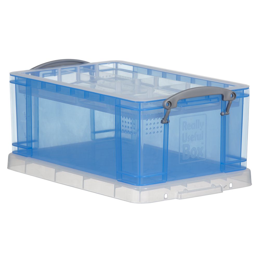 Really Useful Box 9L and Tray Blue