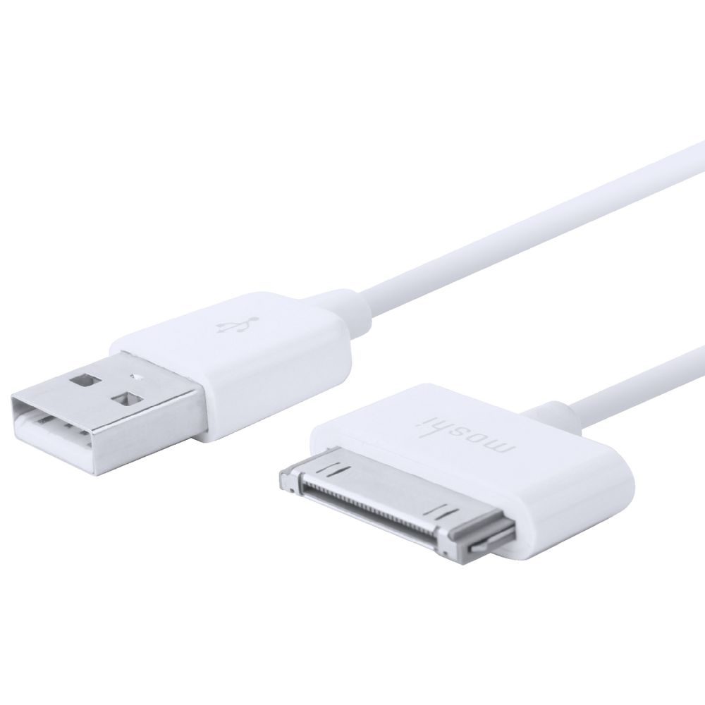 Moshi 30 Pin to USB Cable 1m White