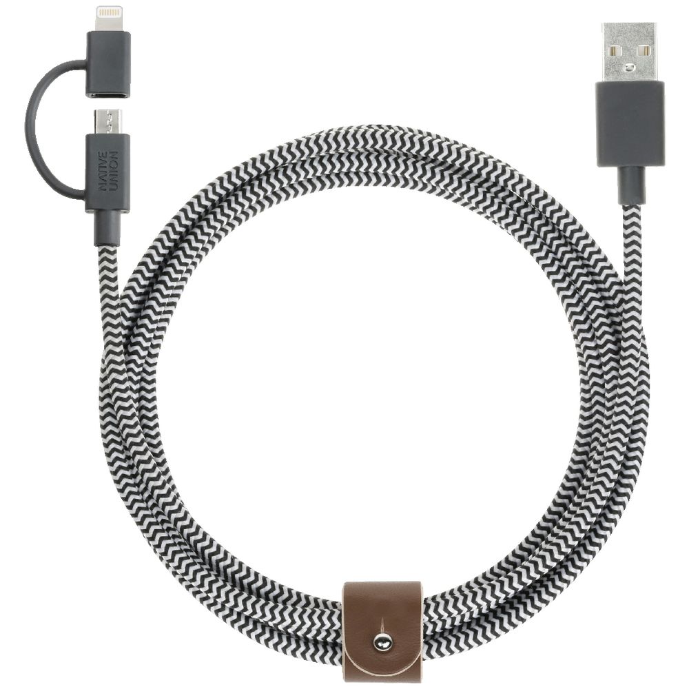 Native Union Belt Twin Head Cable