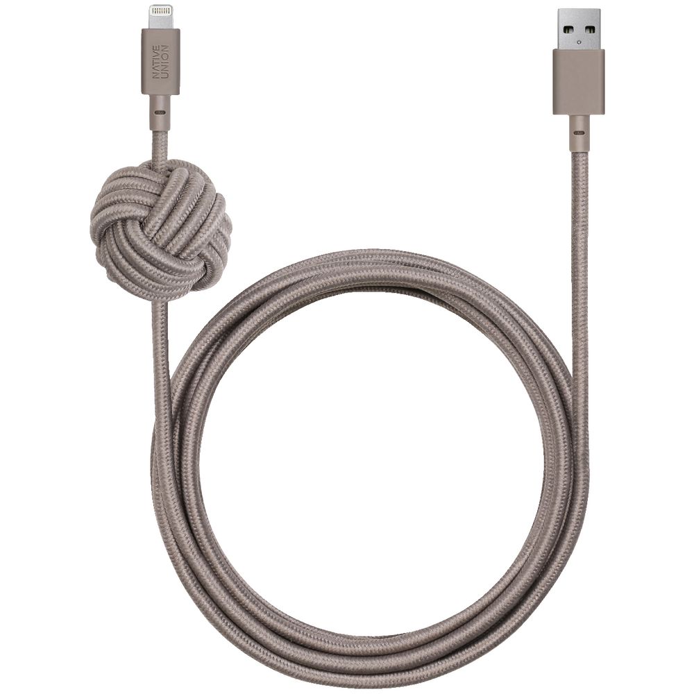 Native Union Night Lightning Cable Taupe