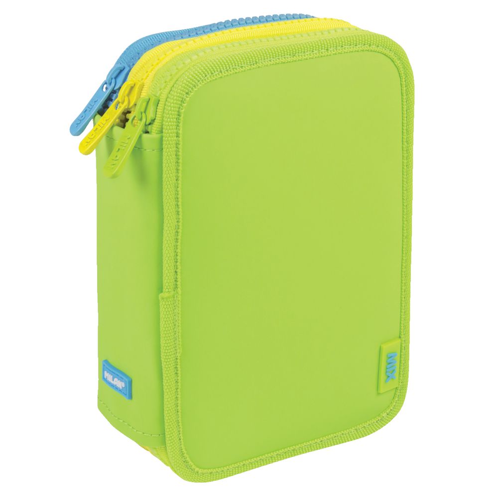 Milan Triple Decker Pencil Case Set Green
