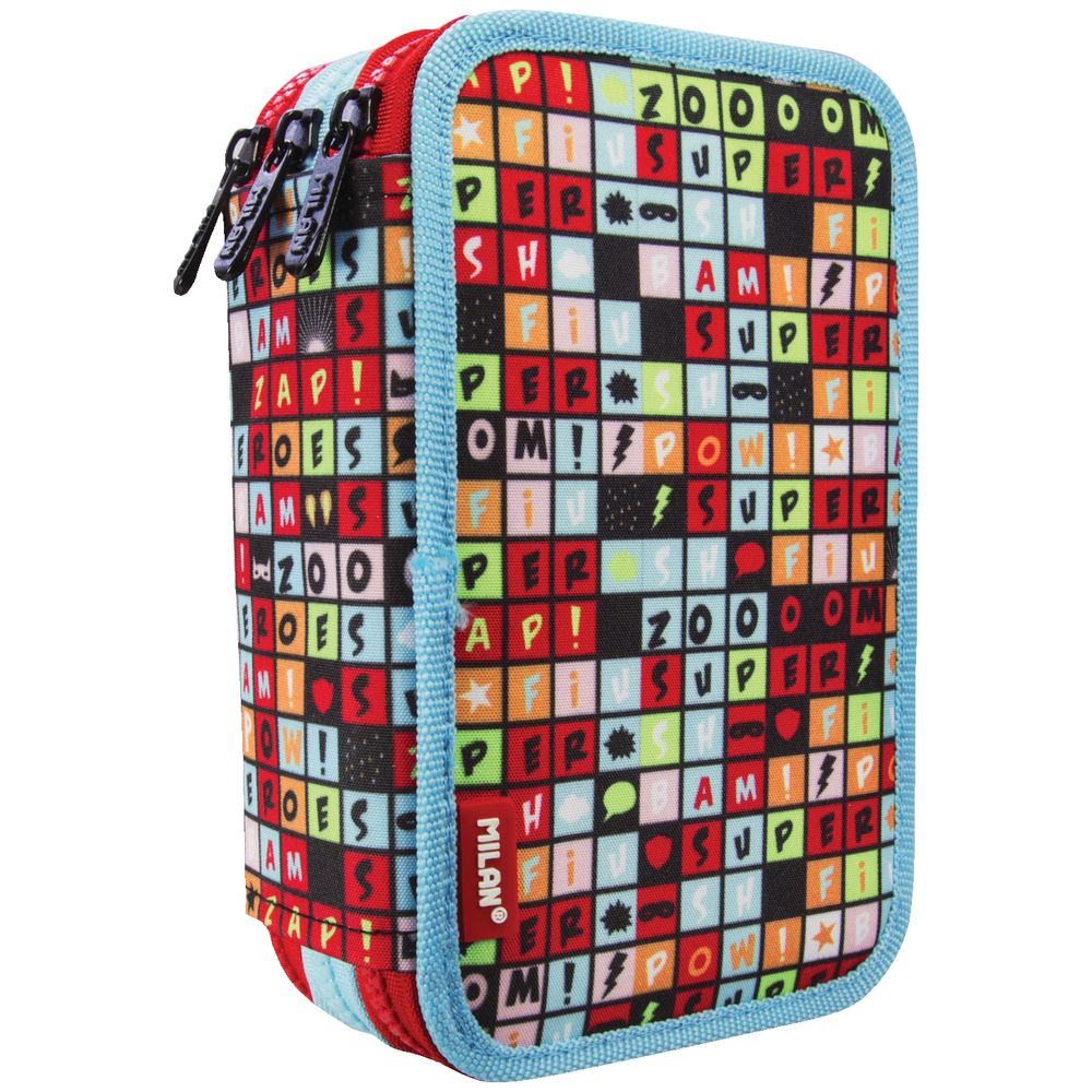 Milan Triple Decker Pencil Case Set Superhero