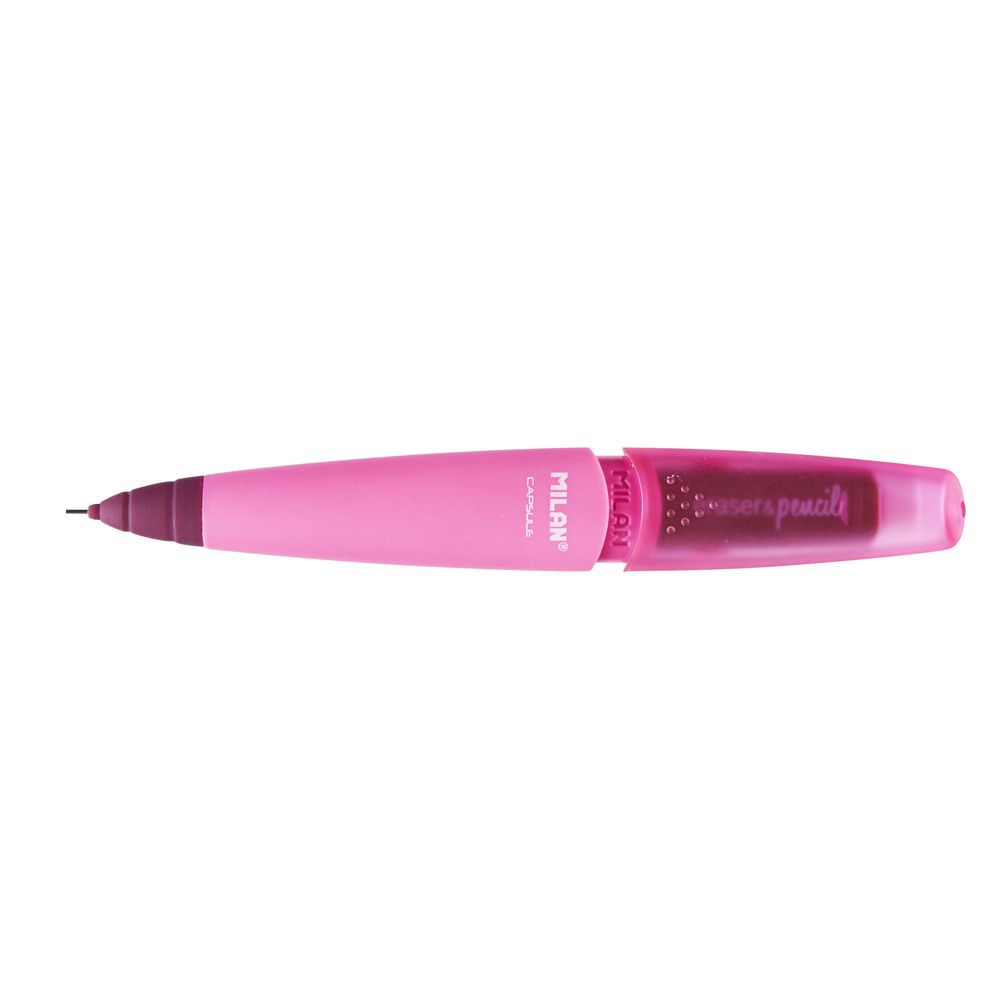 Milan Capsule Mechanical Pencil with Eraser Assorted