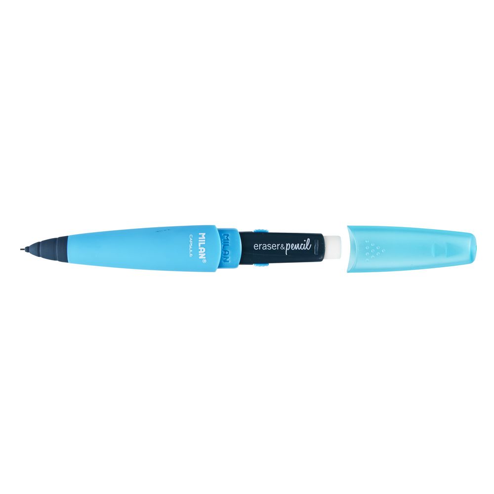Milan Capsule Mechanical Pencil with Eraser Assorted