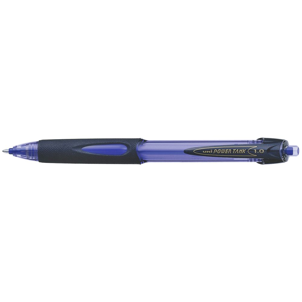 Uni PowerTank Retractable Ballpoint Pen Blue