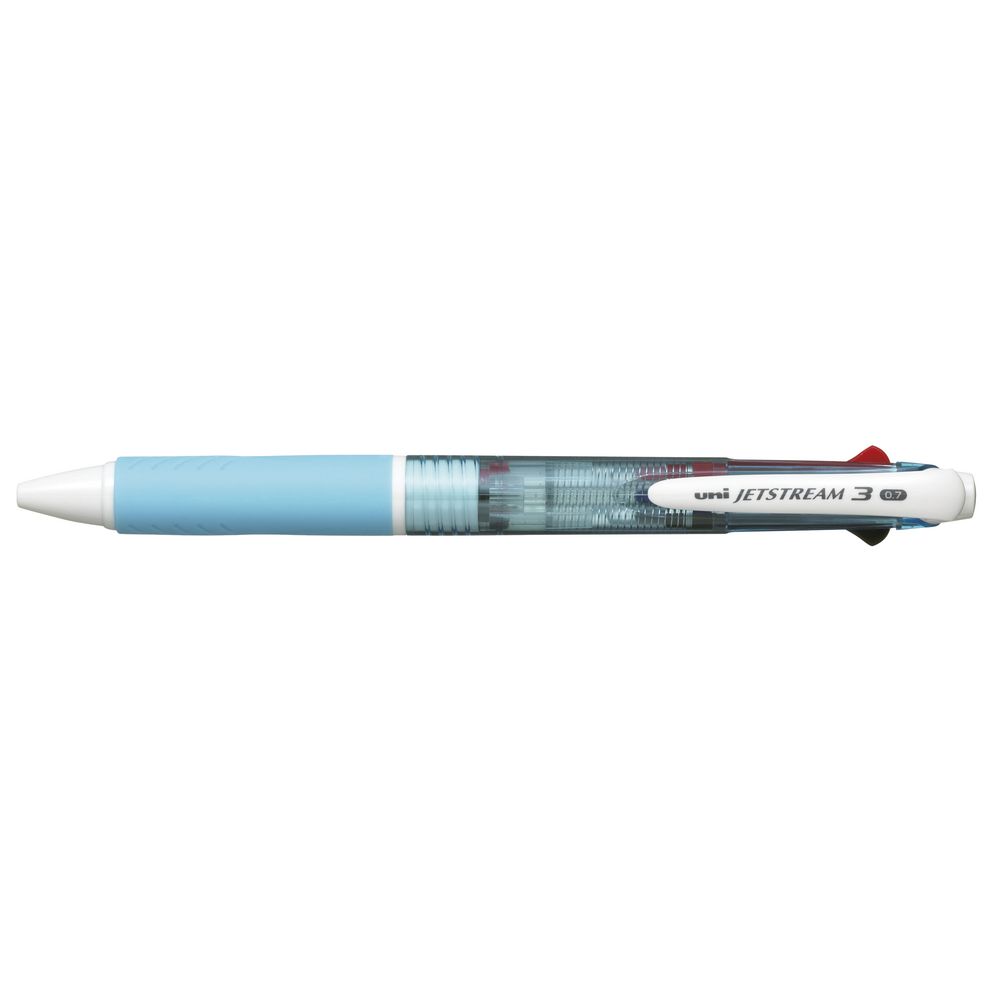 Uni Jetstream Retractable Rollerball Pen 3 Colours Light Blue
