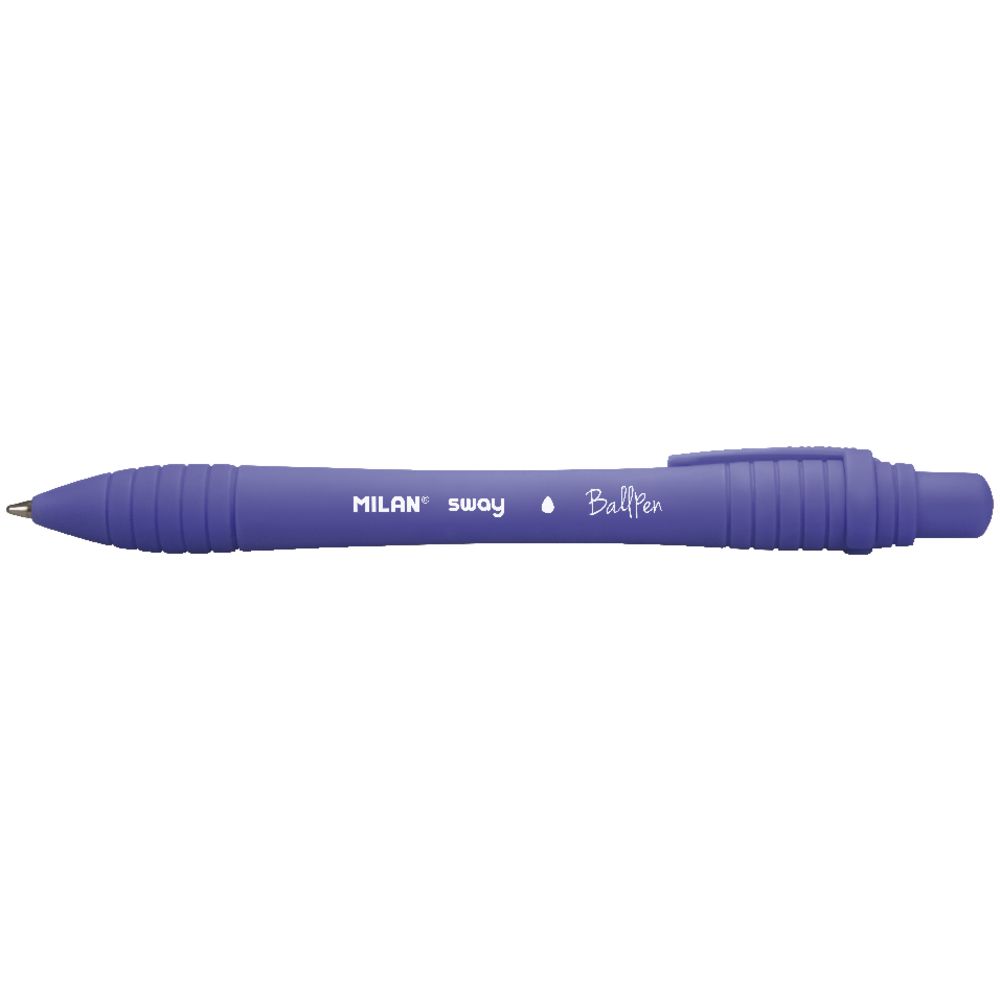 Milan Finetouch Sway Ballpoint Pen 0.7mm Blue
