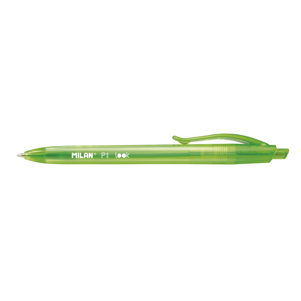 Milan P1 Look Ballpoint Pen Transparent Green