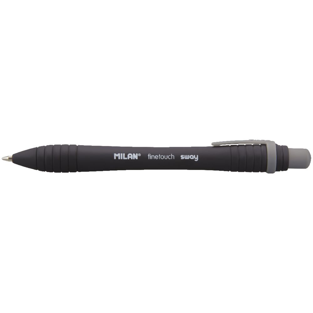 Milan Sway Retractable Ballpoint Pen Black