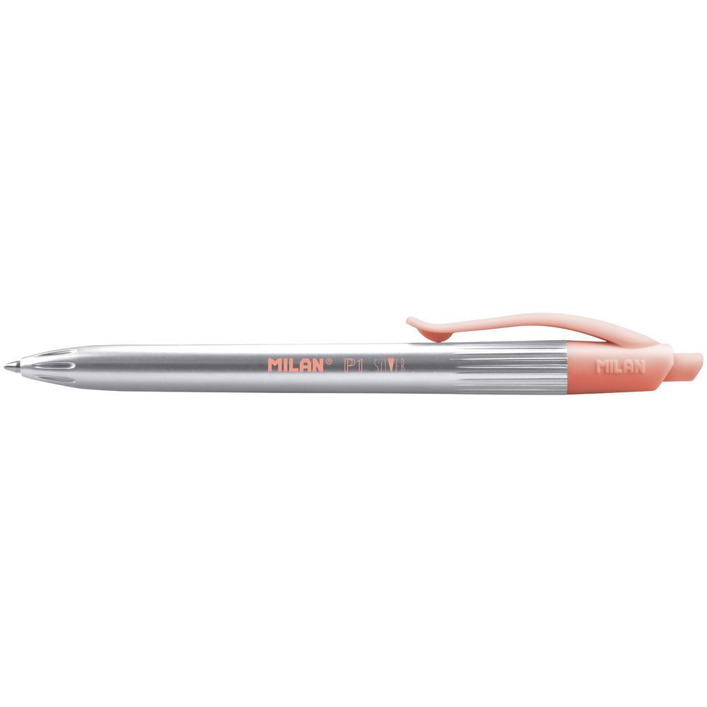 Milan P1 Silver Edition Ballpoint Pen 1.0mm Assorted