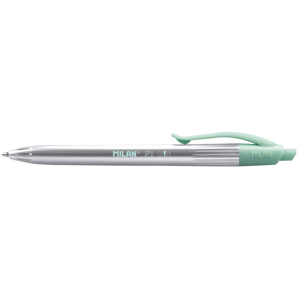 Milan P1 Silver Edition Ballpoint Pen 1.0mm Assorted