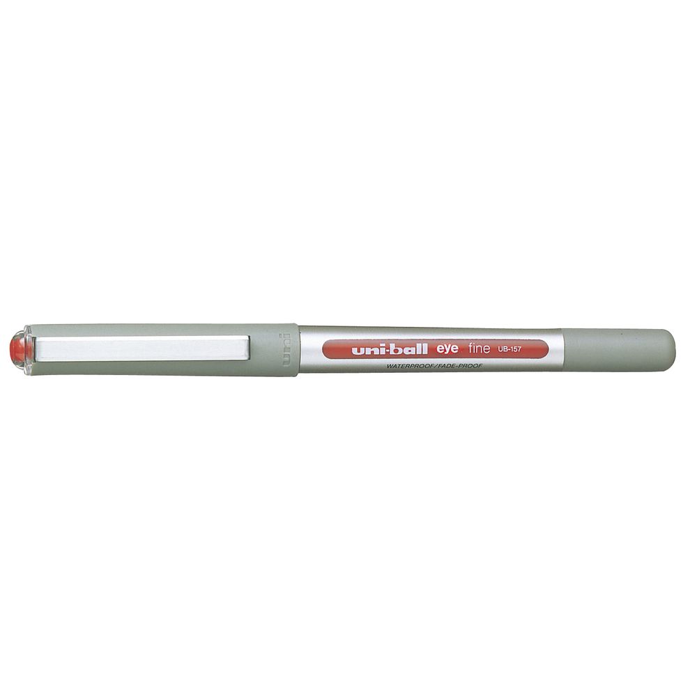 Uni-Ball Eye Fine Rollerball Pens Red 12 Pack