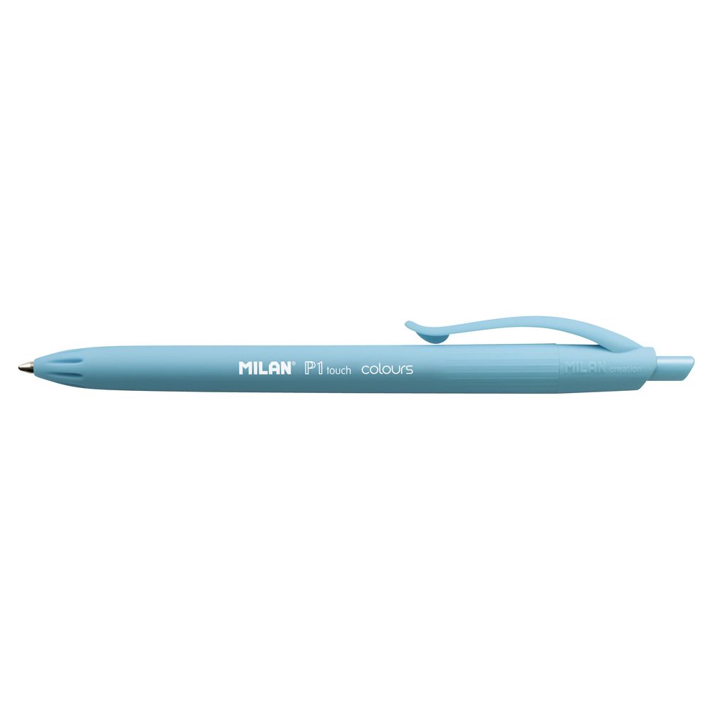 Milan P1 Touch Coloured Retractable Ballpoint Pens 5 Pack