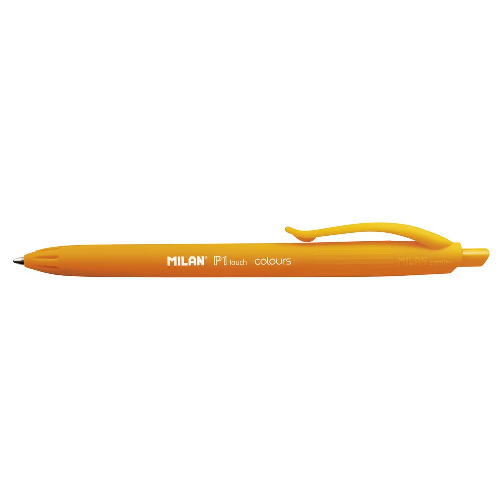 Milan P1 Touch Coloured Retractable Ballpoint Pens 5 Pack