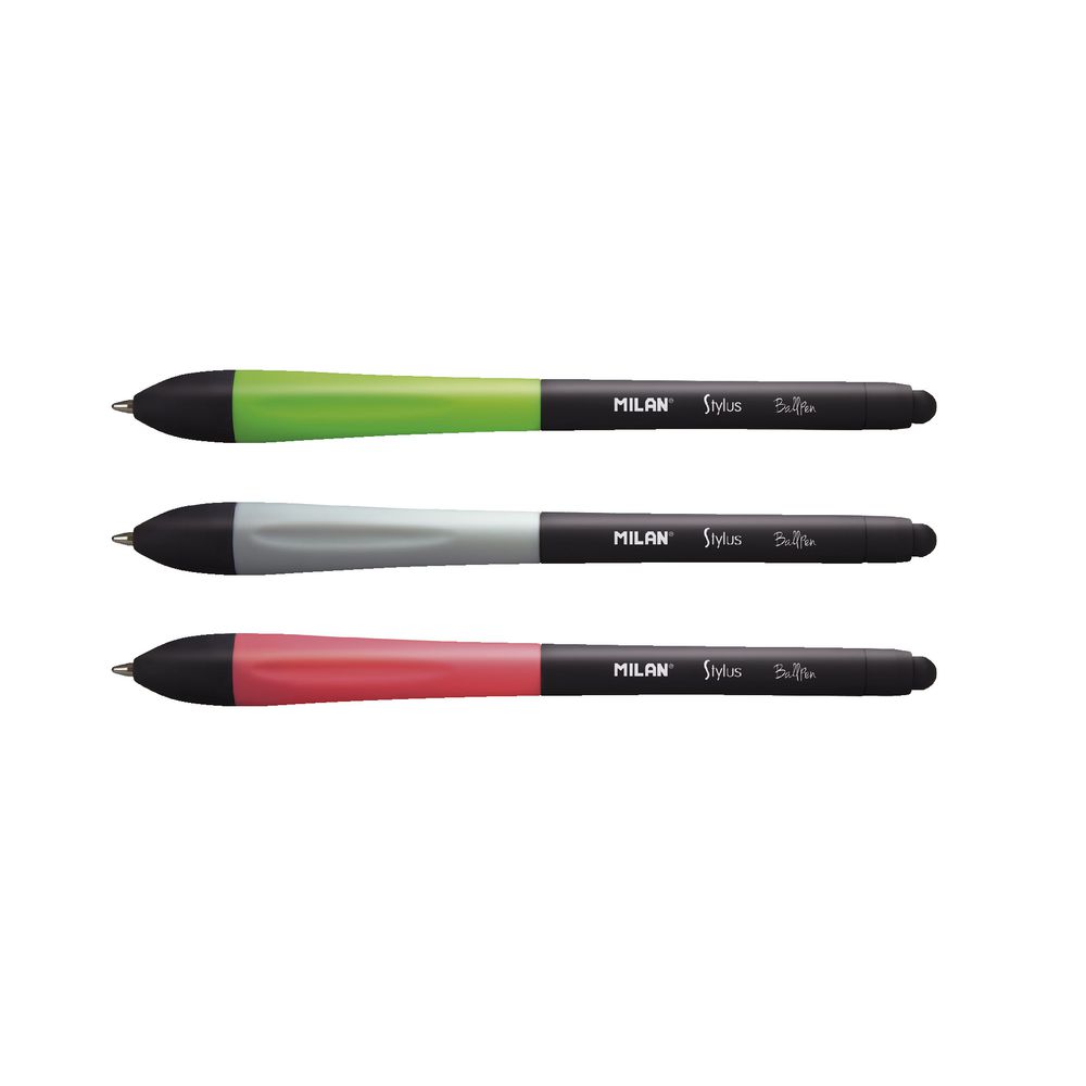Milan Stylus Ballpoint Pen Black