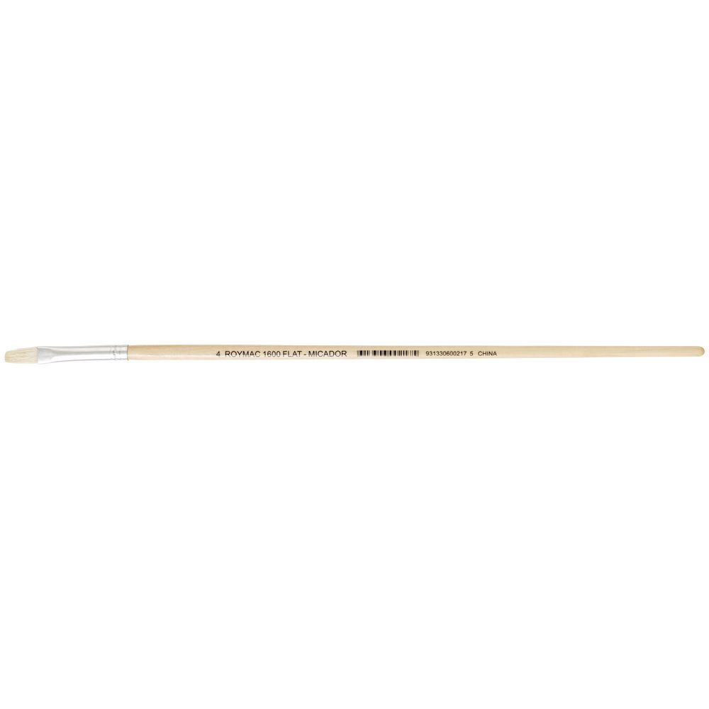 Roymac 1600 Flat Paintbrush Size 4