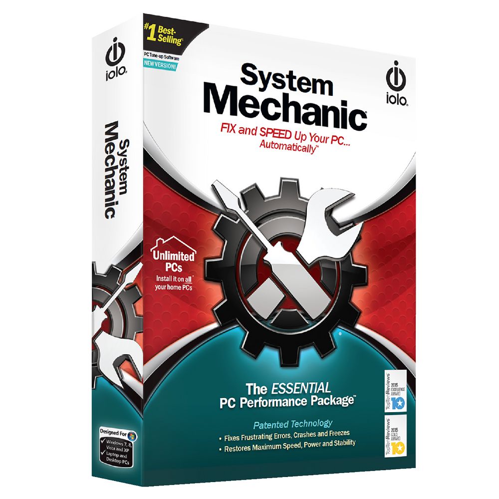 Iolo System Mechanic Unlimited PC Box
