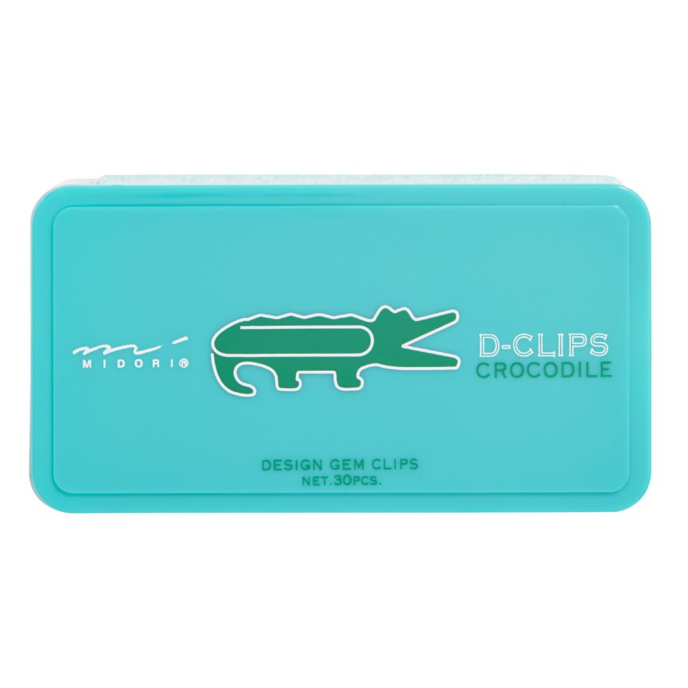 Midori D Paperclips Crocodile 30 Pack