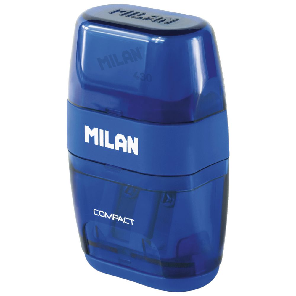 Milan Compact 2 Hole Sharpener Eraser