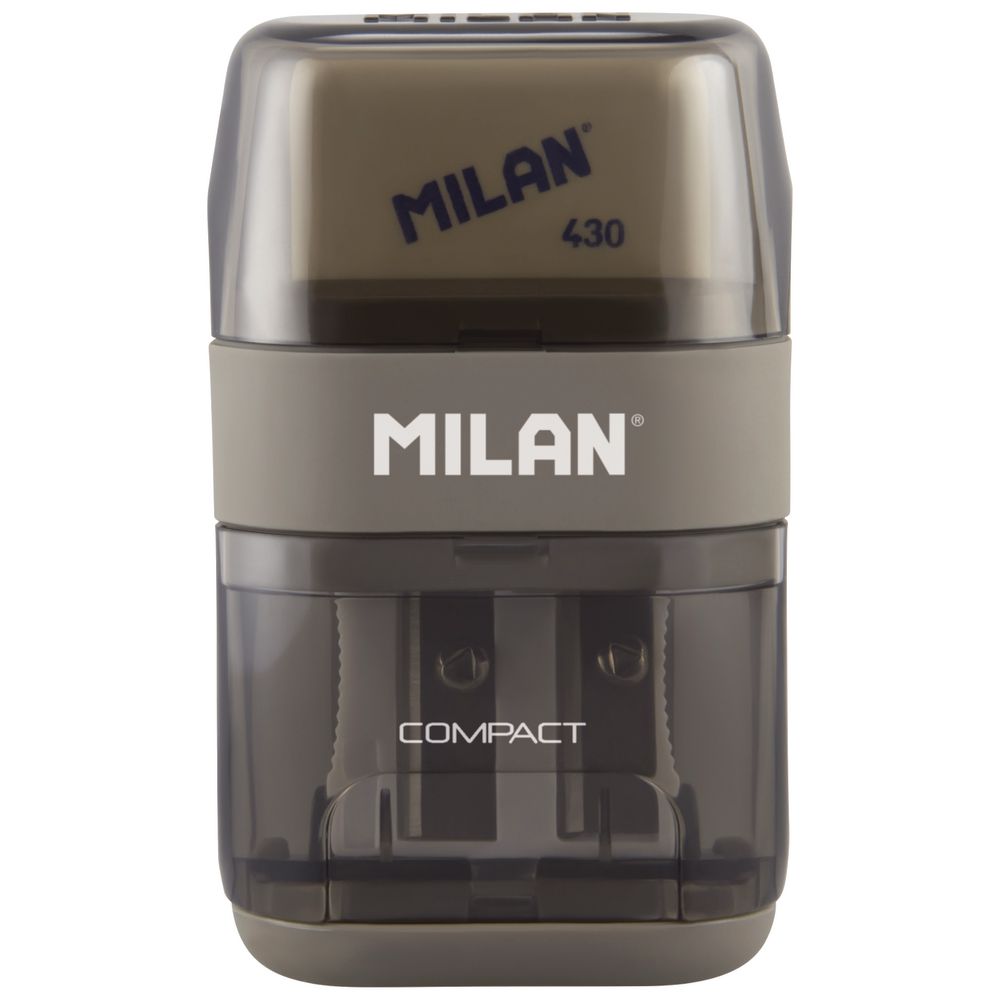 Milan Compact 2 Hole Sharpener Eraser