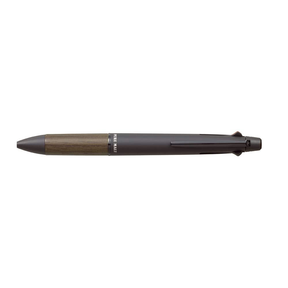 Uni Pure Malt Traditional Multifunction Pen Black