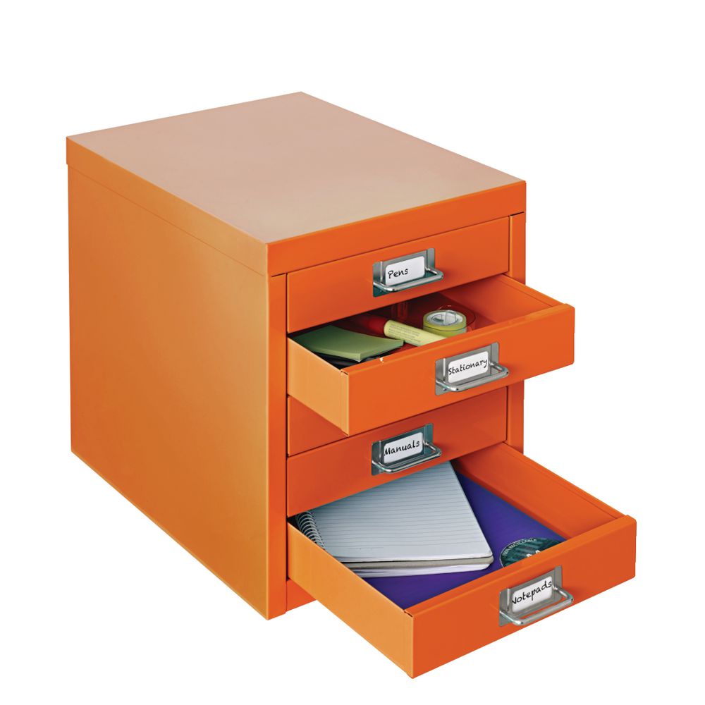 Spencer Limited Edition 5 Drawer Cabinet Orange
