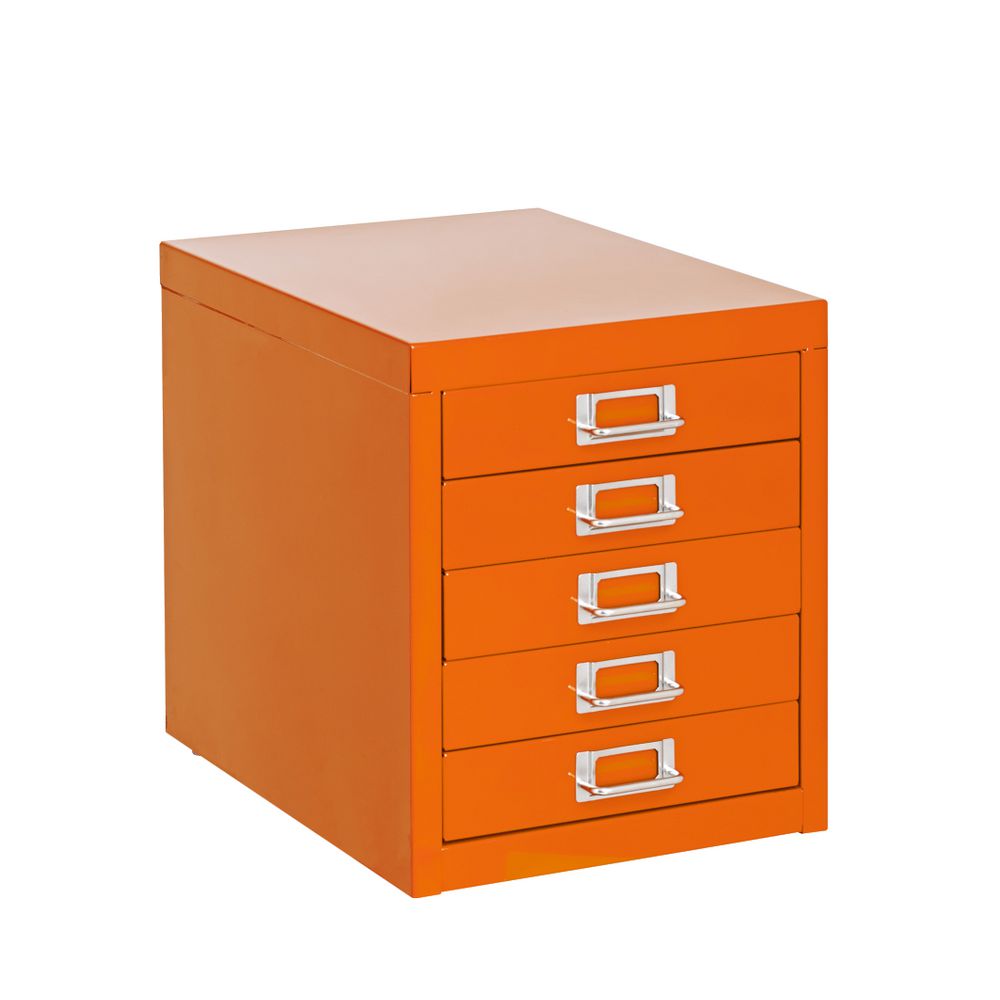Spencer Limited Edition 5 Drawer Cabinet Orange