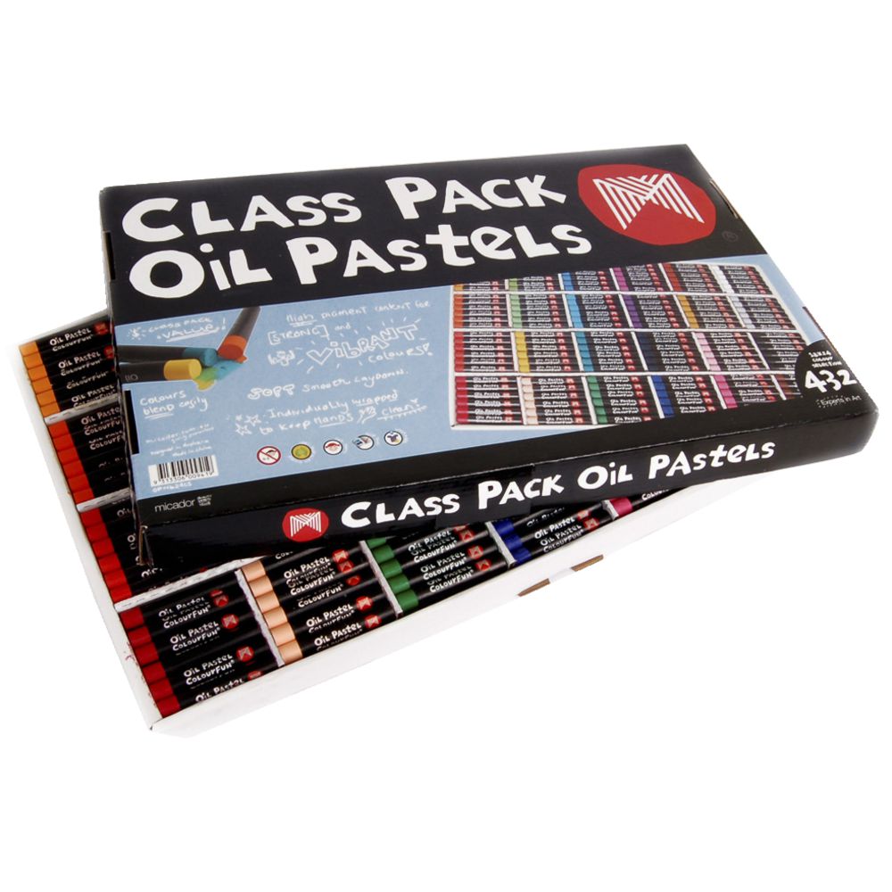 Micador Oil Pastels 432 Class Pack