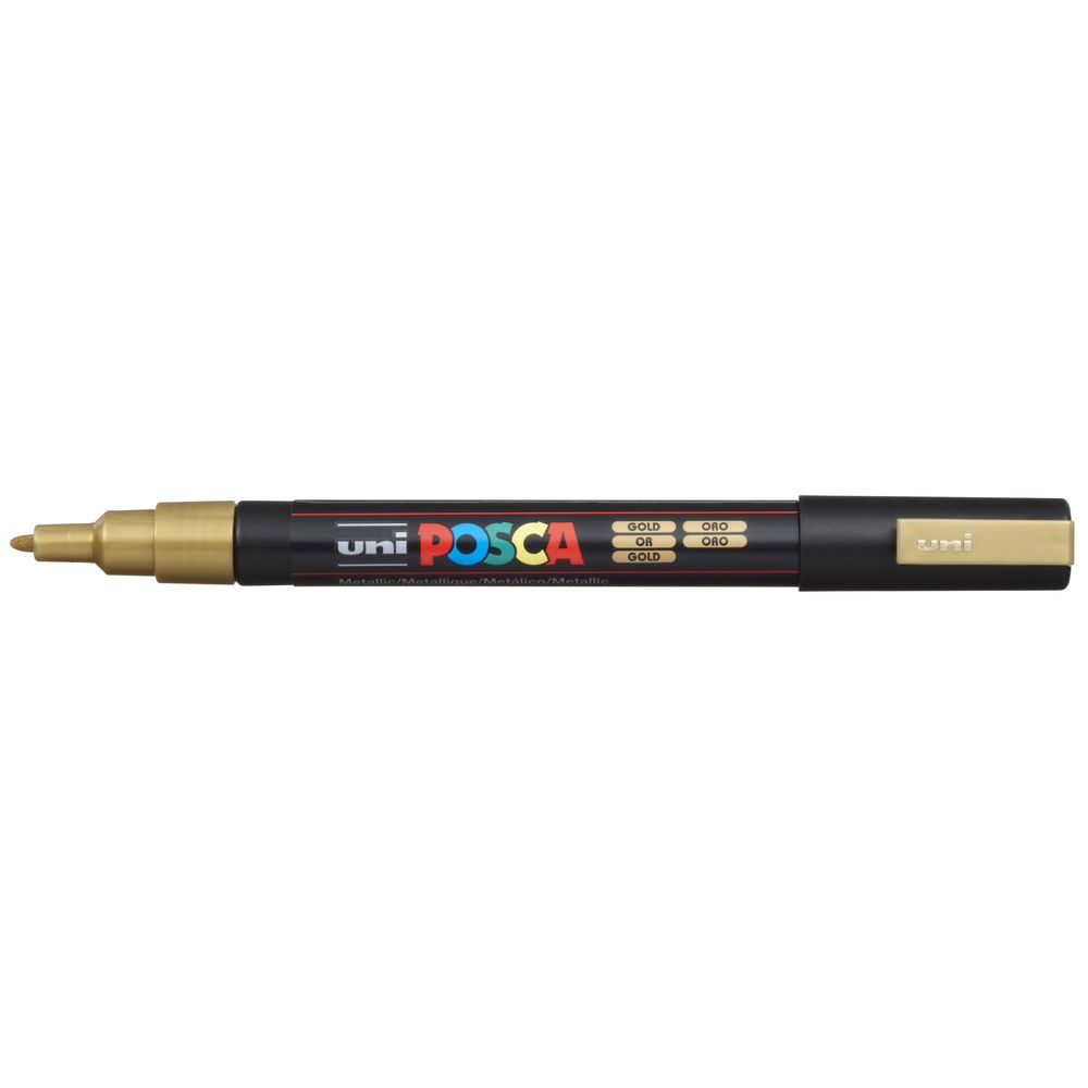 Uni POSCA PC-3M Poster Marker Gold