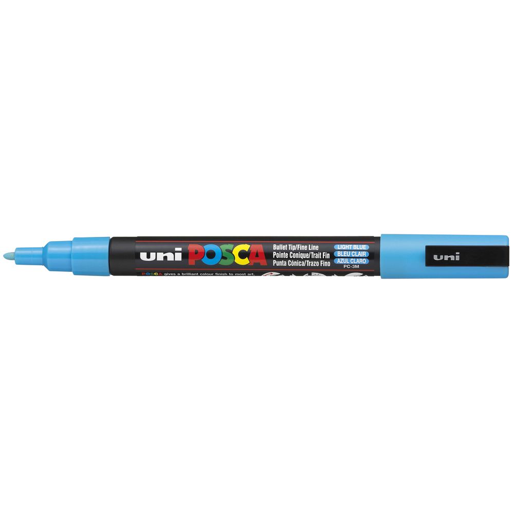 Uni POSCA PC-3M Poster Marker Light Blue