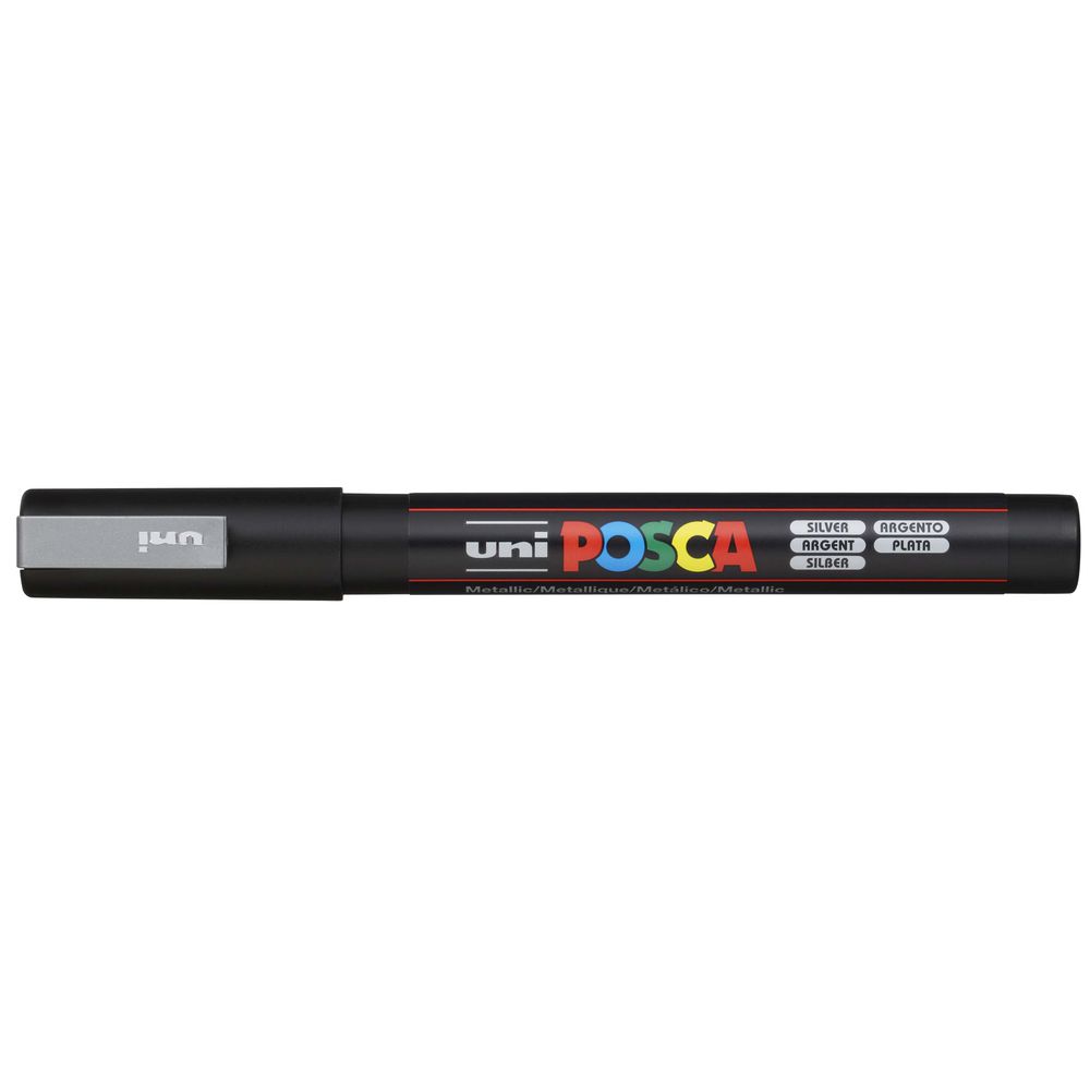 Uni POSCA PC-3M Poster Marker Silver