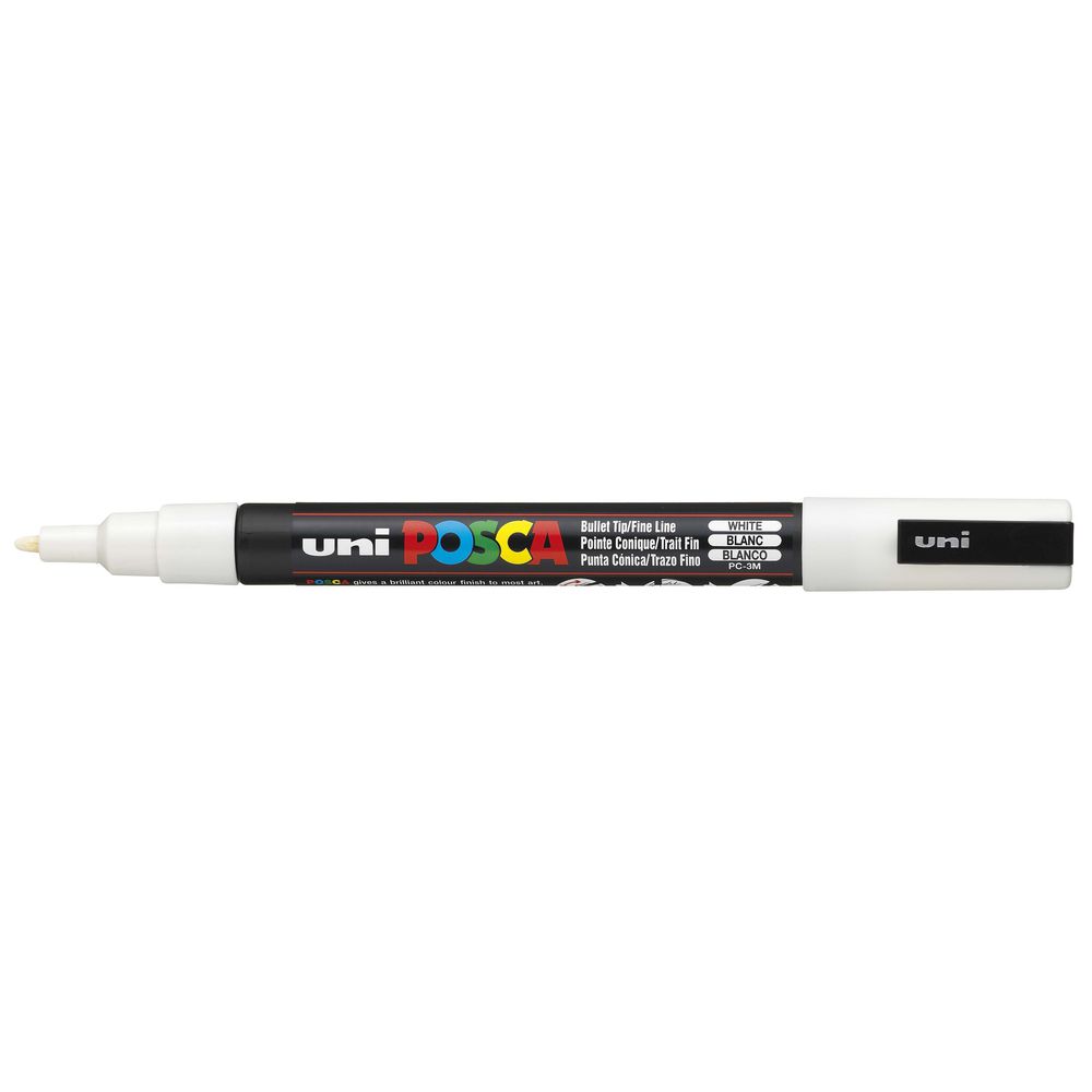 Uni POSCA PC-3M Poster Marker White