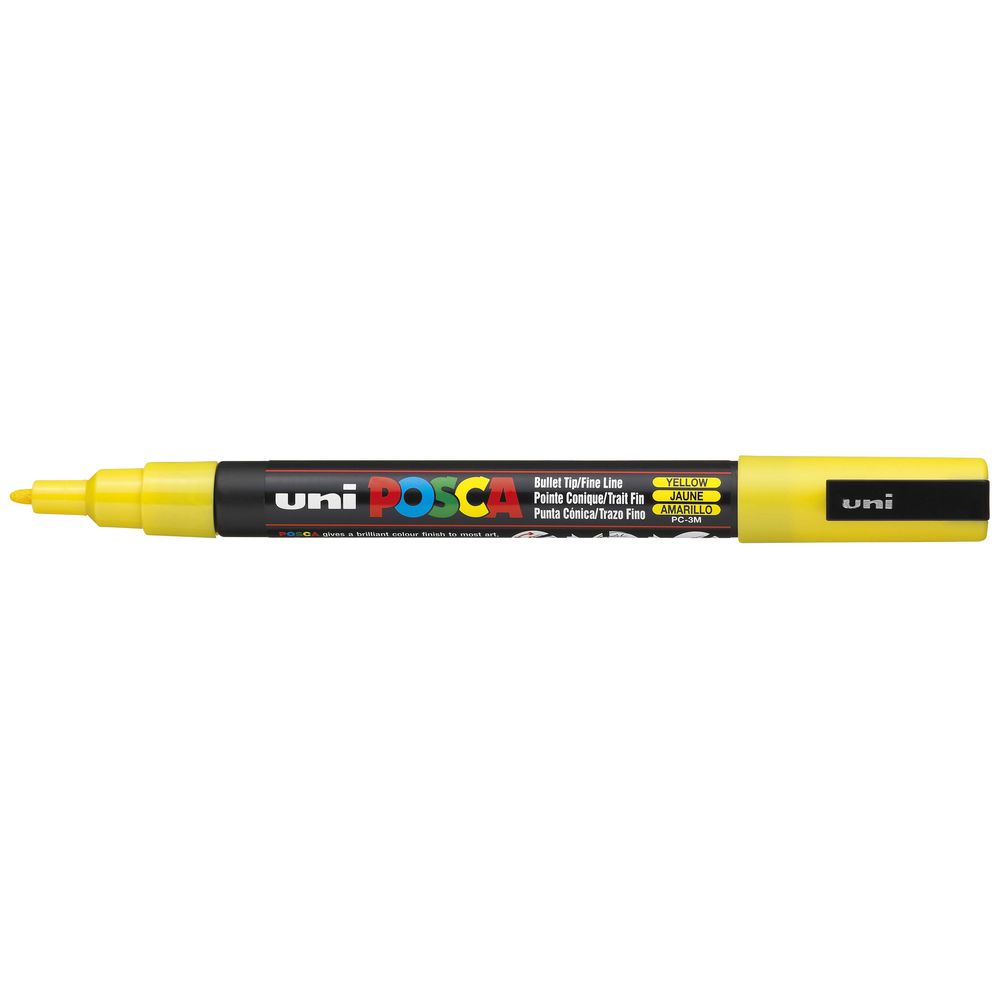 Uni POSCA PC-3M Poster Marker Yellow