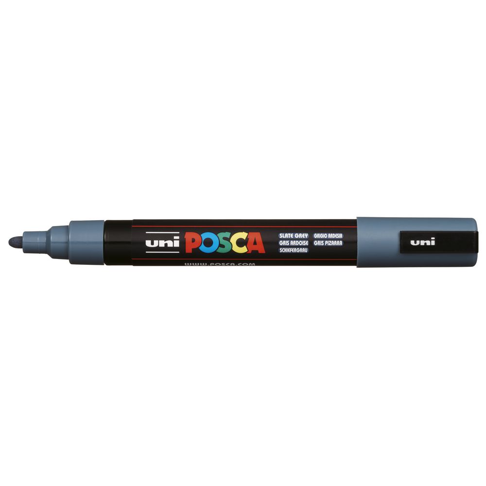 Uni POSCA PC-5M Poster Coloured Marker Slate Grey