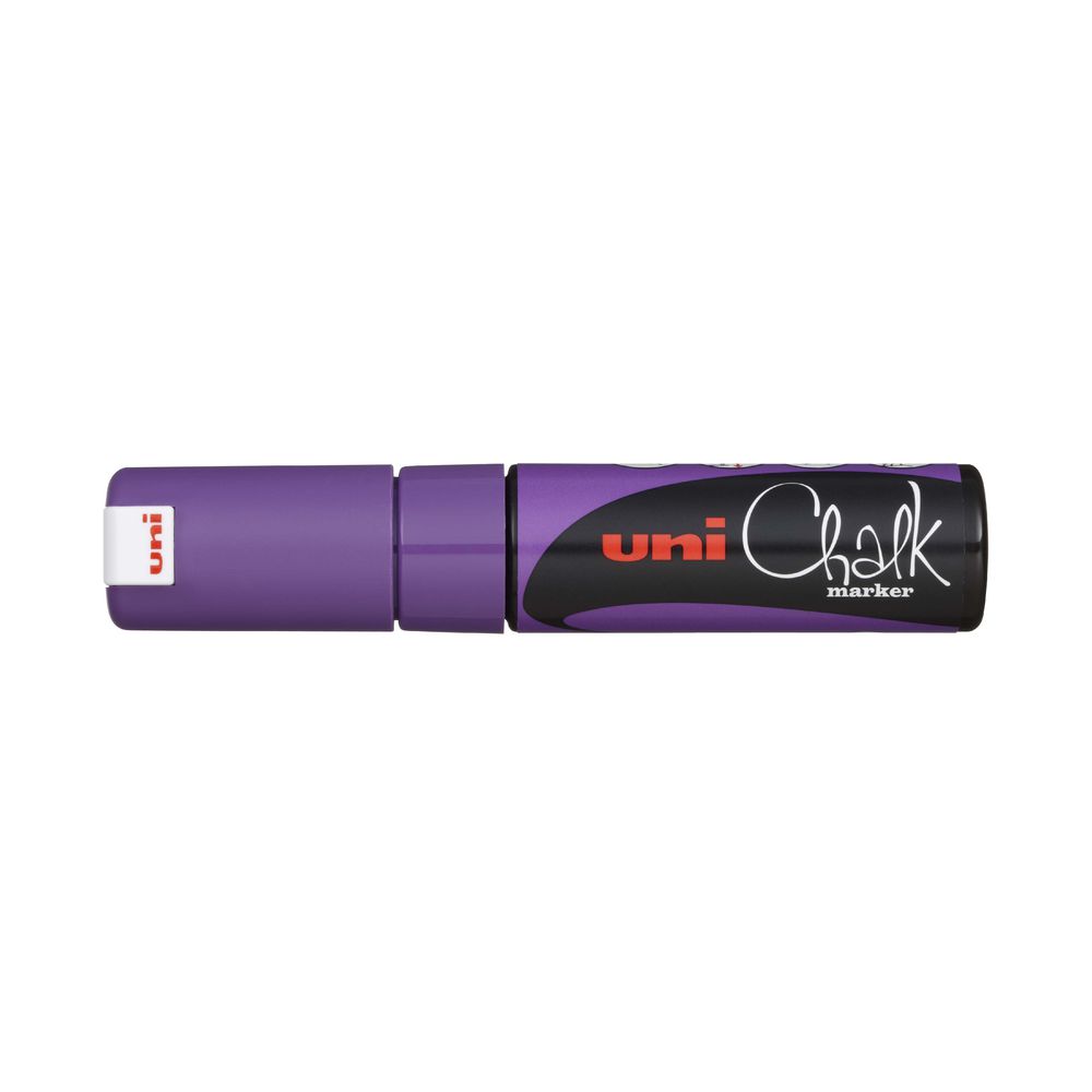 Uni Liquid Chalk Marker Chisel Tip Violet