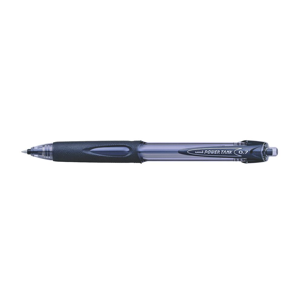 Uni PowerTank Fine Retractable Ballpoint Pen Black