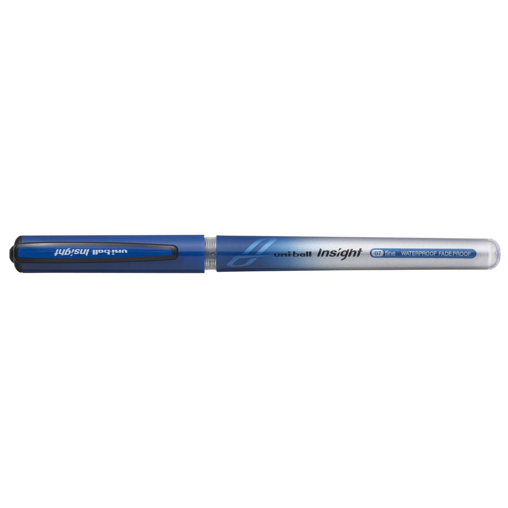 Uni-Ball Insight Fine Rollerball Pen Blue Black