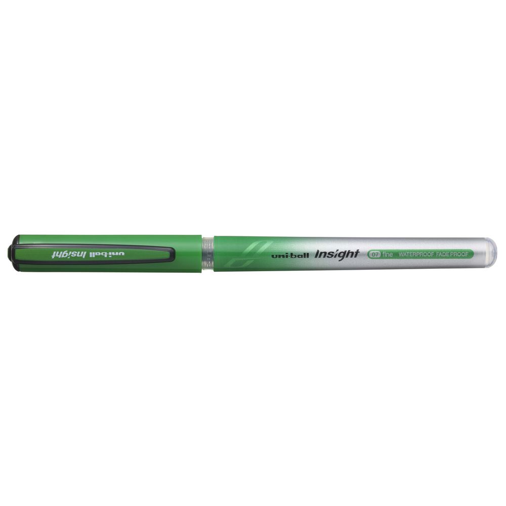 Uni-Ball Insight Fine Rollerball Pen Green