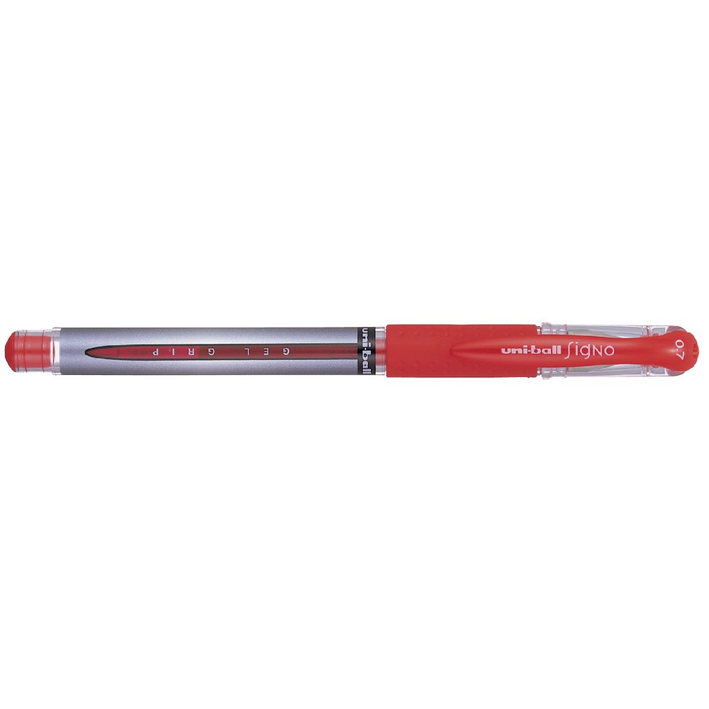 Uni-Ball Signo Gel Grip Gel Pen Red