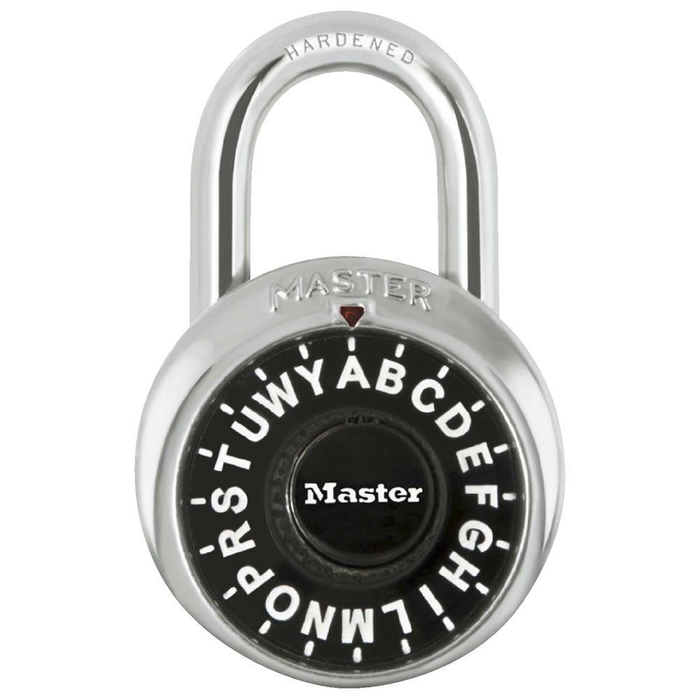 Master Lock 48mm Word Dial Combination Lock