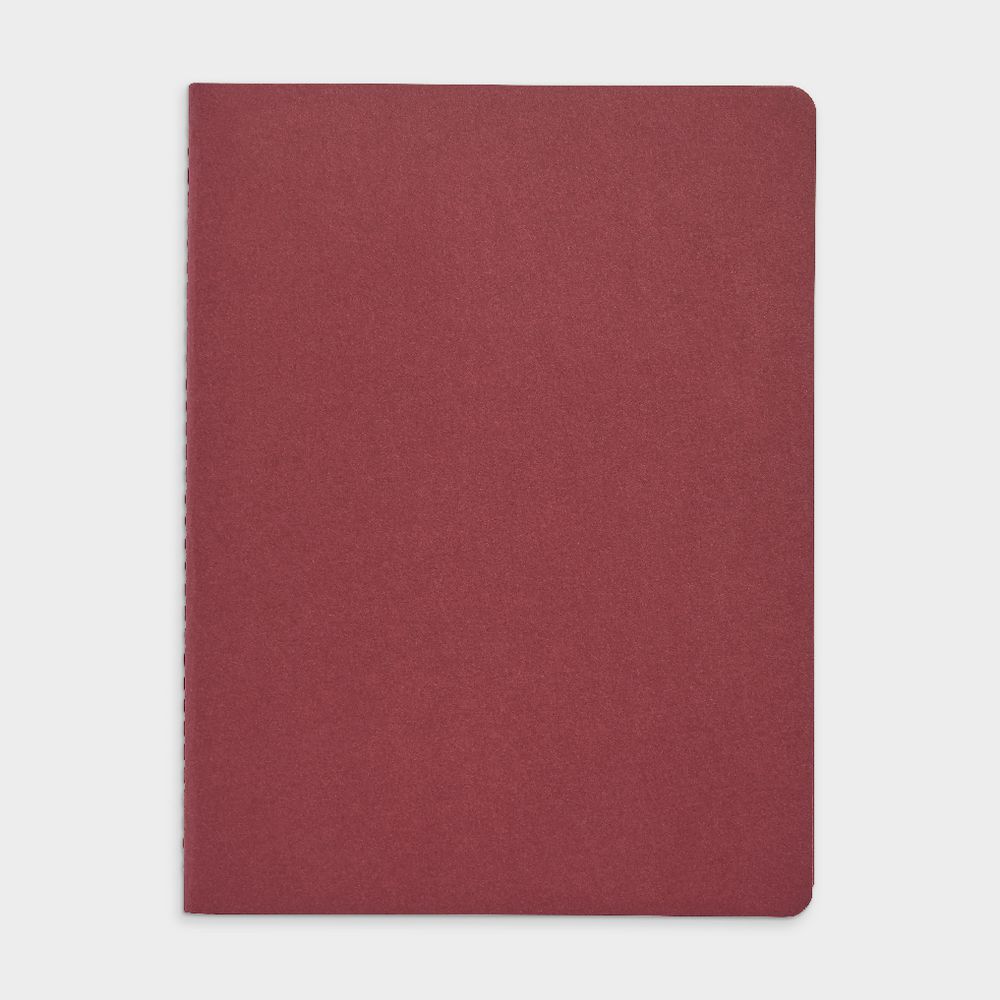 Moleskine Cahier Extra Large Notebook Ruled 3 Pack Red