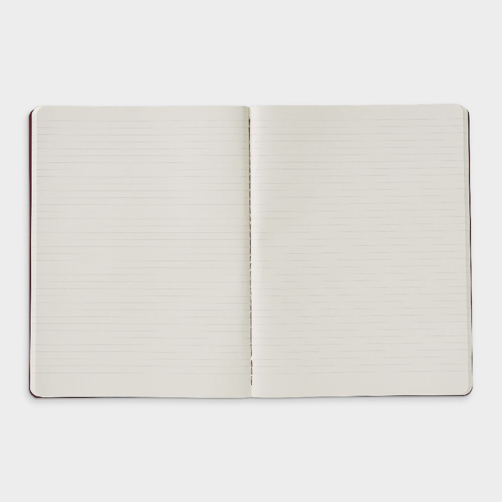 Moleskine Cahier Extra Large Notebook Ruled 3 Pack Red