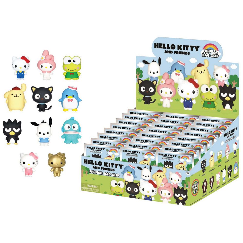 Officeworks Pvc PVC Bag Clip Blind Bag Hello Kitty Series 1 | Officeworks