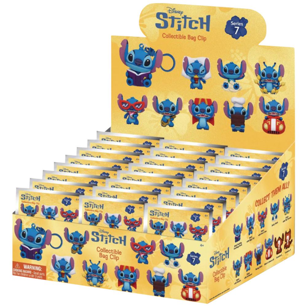 Officeworks Pvc PVC Bag Clip Blind Bag Lilo & Stitch Series 7 | Officeworks