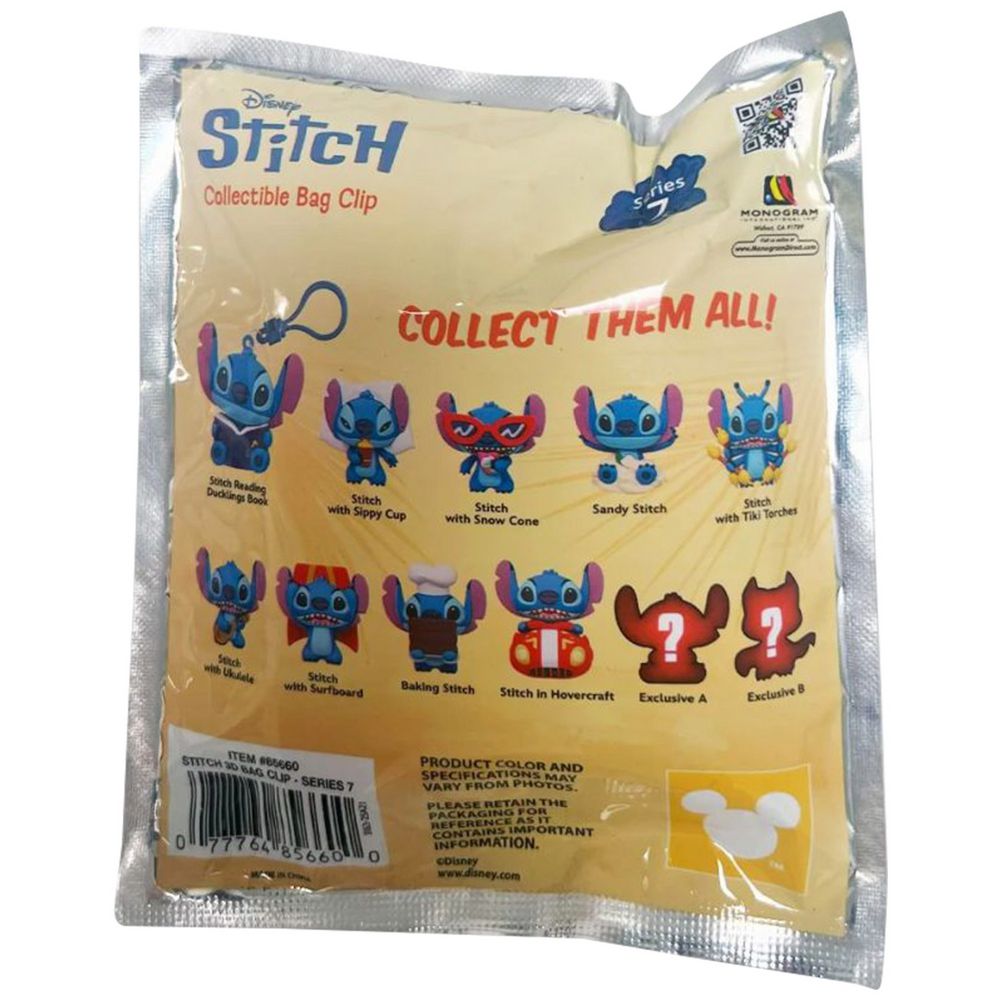 Officeworks Pvc PVC Bag Clip Blind Bag Lilo & Stitch Series 7 | Officeworks