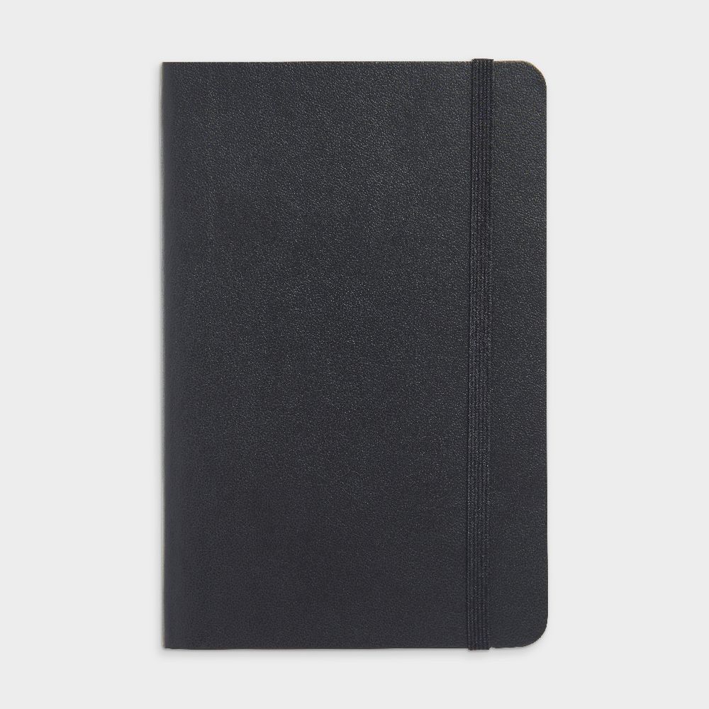 Moleskine Soft Cover Pocket Notebook Grid Black