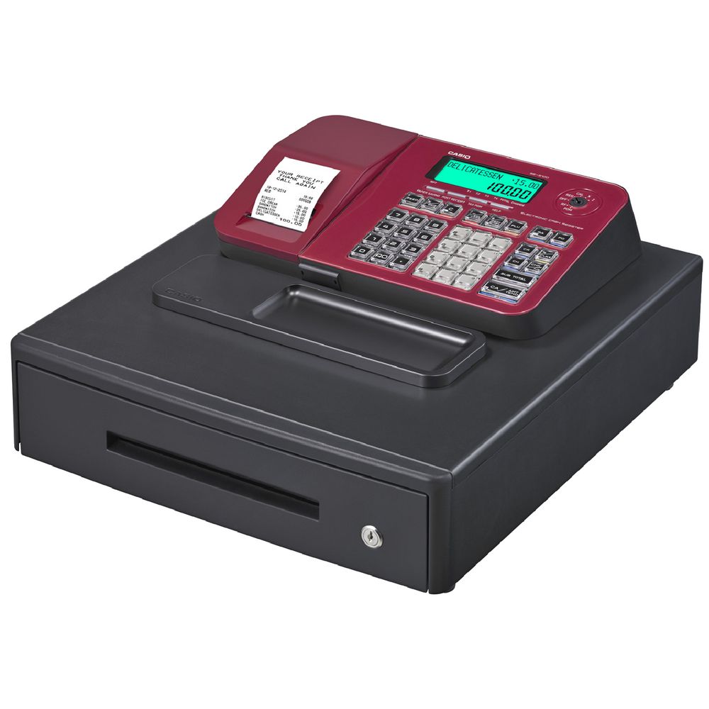 Casio SES100 Cash Register Red