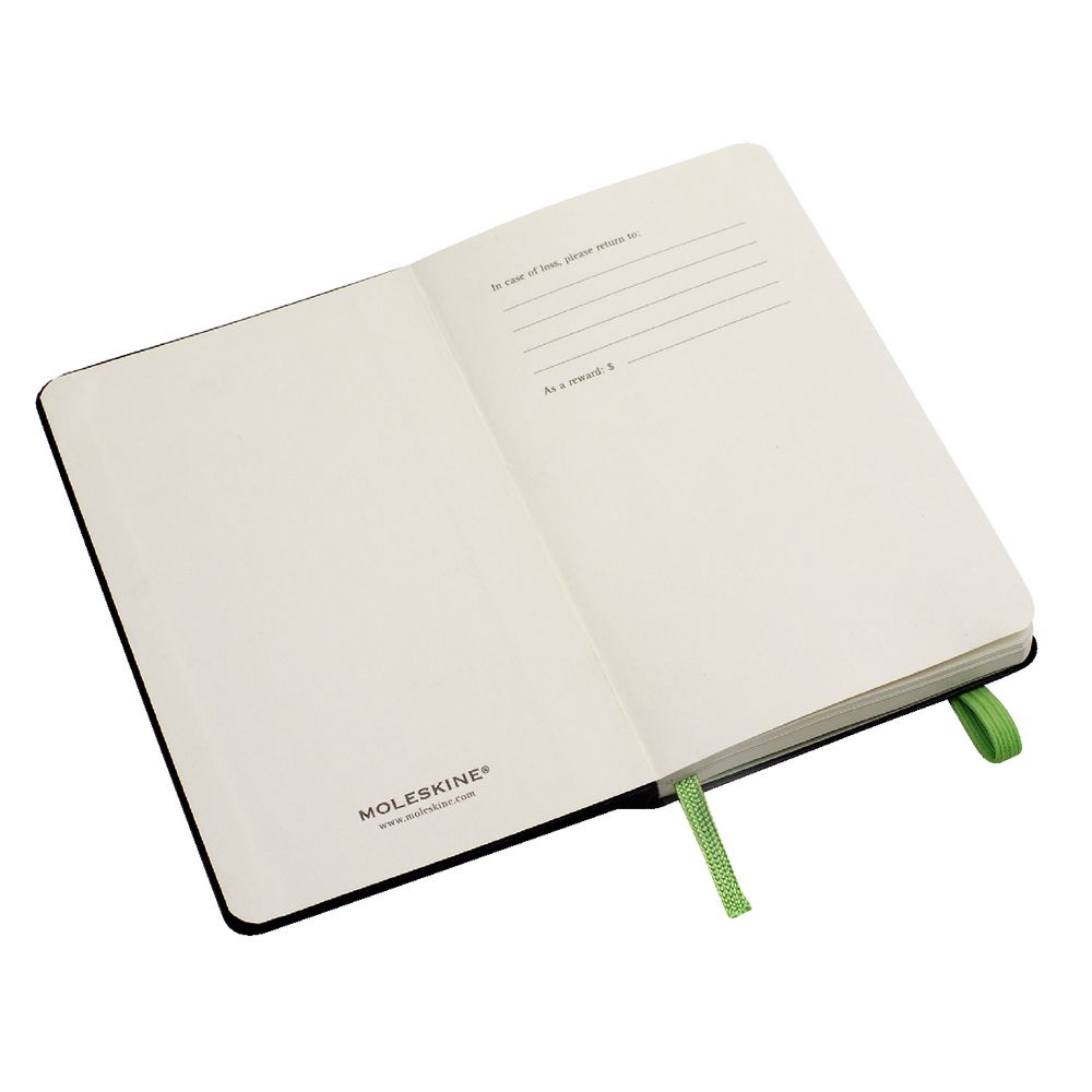 Moleskine Evernote Pocket Hard Cover Ruled Notebook Black Officeworks