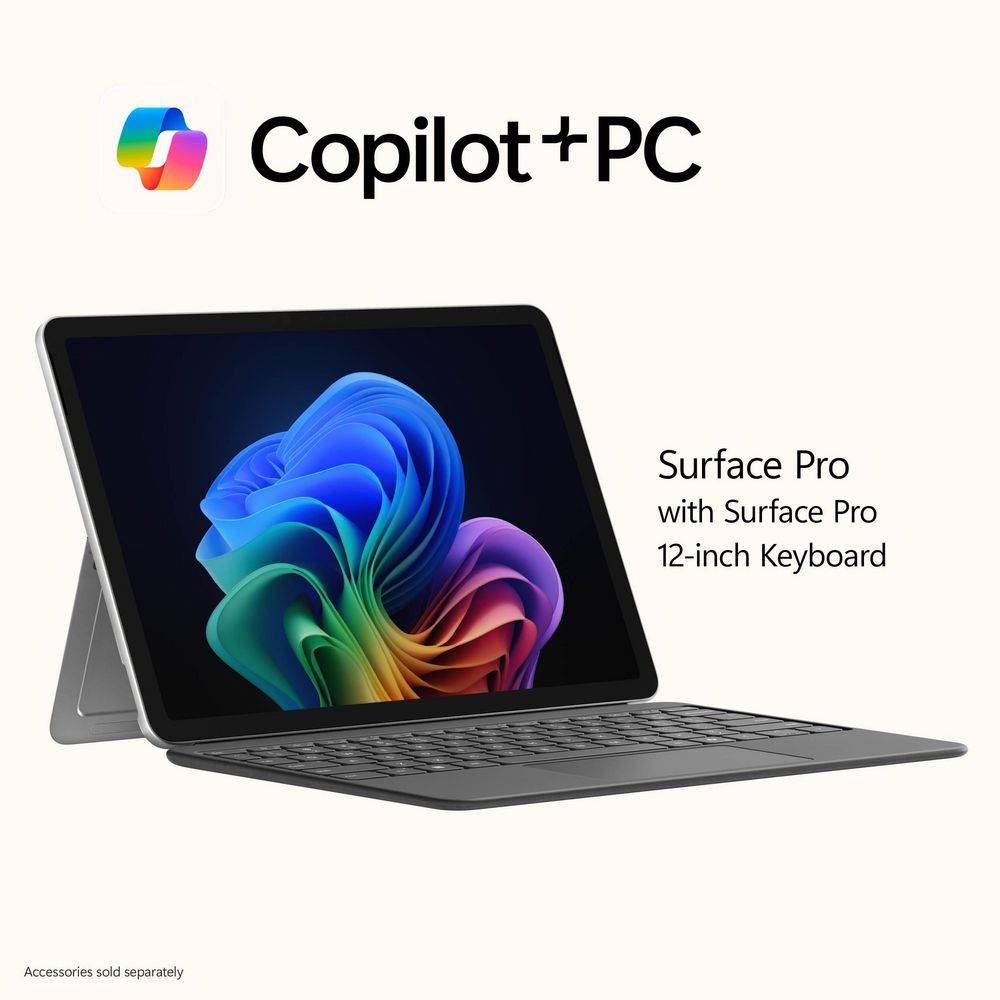 Surface Pro Copilot+ PC 12" X Plus 16GB/512GB Platinum