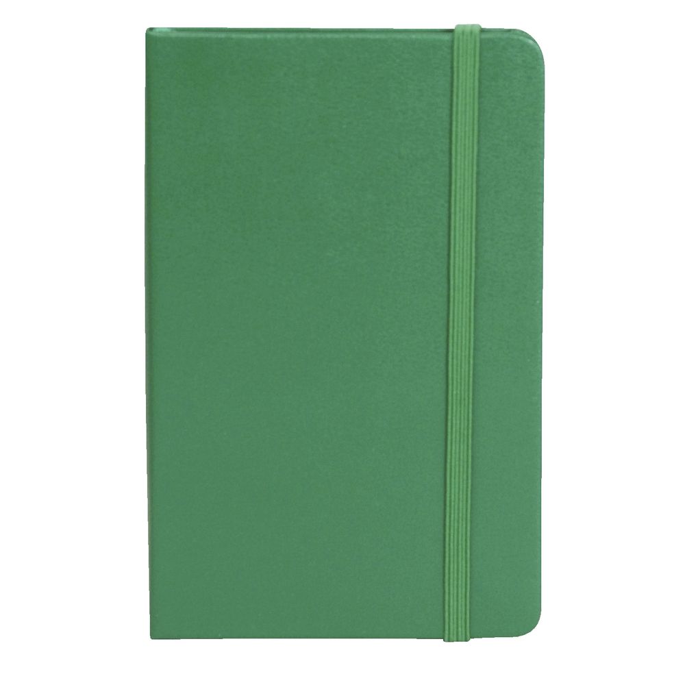 Moleskine Hard Cover Squared Notebook Green
